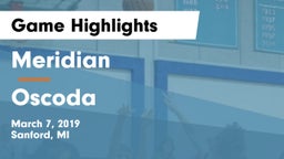 Meridian  vs Oscoda Game Highlights - March 7, 2019