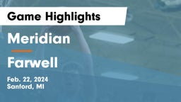 Meridian  vs Farwell  Game Highlights - Feb. 22, 2024