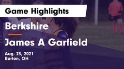 Berkshire  vs James A Garfield Game Highlights - Aug. 23, 2021