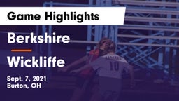 Berkshire  vs Wickliffe  Game Highlights - Sept. 7, 2021