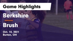Berkshire  vs Brush  Game Highlights - Oct. 14, 2021