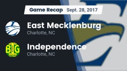 Recap: East Mecklenburg  vs. Independence  2017