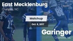 Matchup: East Mecklenburg vs. Garinger  2017