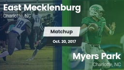 Matchup: East Mecklenburg vs. Myers Park  2017
