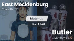 Matchup: East Mecklenburg vs. Butler  2017