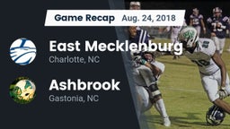 Recap: East Mecklenburg  vs. Ashbrook  2018