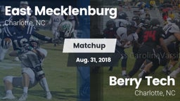 Matchup: East Mecklenburg vs. Berry Tech  2018