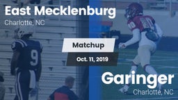 Matchup: East Mecklenburg vs. Garinger  2019