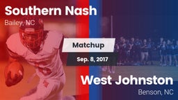 Matchup: Southern Nash High vs. West Johnston  2017