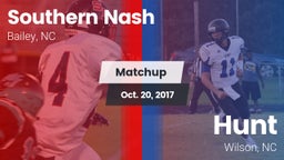 Matchup: Southern Nash High vs. Hunt  2017