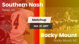 Matchup: Southern Nash High vs. Rocky Mount  2017