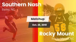 Matchup: Southern Nash High vs. Rocky Mount  2018