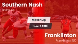 Matchup: Southern Nash High vs. Franklinton  2018