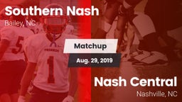 Matchup: Southern Nash High vs. Nash Central  2019