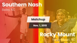 Matchup: Southern Nash High vs. Rocky Mount  2019