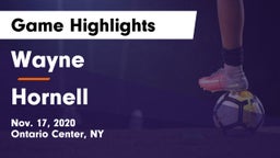 Wayne  vs Hornell  Game Highlights - Nov. 17, 2020