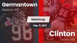 Matchup: Germantown High vs. Clinton  2017