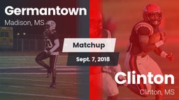 Matchup: Germantown High vs. Clinton  2018
