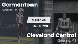 Matchup: Germantown High vs. Cleveland Central  2018