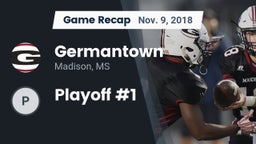 Recap: Germantown  vs. Playoff #1 2018