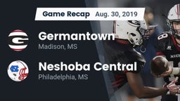 Recap: Germantown  vs. Neshoba Central  2019