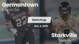 Matchup: Germantown High vs. Starkville  2019