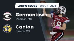 Recap: Germantown  vs. Canton  2020
