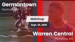 Matchup: Germantown High vs. Warren Central  2020
