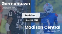 Matchup: Germantown High vs. Madison Central  2020
