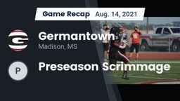Recap: Germantown  vs. Preseason Scrimmage 2021