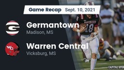 Recap: Germantown  vs. Warren Central  2021