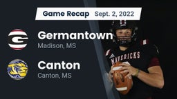 Recap: Germantown  vs. Canton  2022