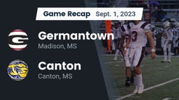 Recap: Germantown  vs. Canton  2023