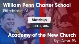 Matchup: Penn Charter High vs. Academy of the New Church  2016