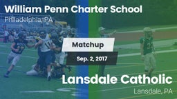 Matchup: Penn Charter High vs. Lansdale Catholic  2017
