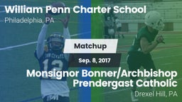 Matchup: Penn Charter High vs. Monsignor Bonner/Archbishop Prendergast Catholic 2017