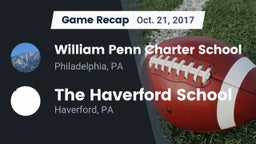 Recap: William Penn Charter School vs. The Haverford School 2017