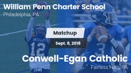 Matchup: Penn Charter High vs. Conwell-Egan Catholic  2018