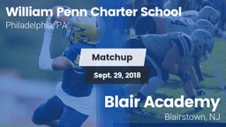 Matchup: Penn Charter High vs. Blair Academy 2018