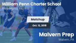 Matchup: Penn Charter High vs. Malvern Prep  2018