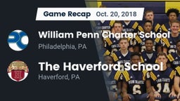 Recap: William Penn Charter School vs. The Haverford School 2018