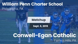 Matchup: Penn Charter High vs. Conwell-Egan Catholic  2019