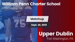 Matchup: Penn Charter High vs. Upper Dublin  2019
