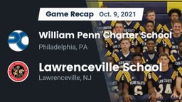 Recap: William Penn Charter School vs. Lawrenceville School 2021