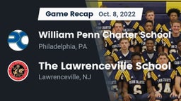 Recap: William Penn Charter School vs. The Lawrenceville School 2022