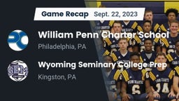 Recap: William Penn Charter School vs. Wyoming Seminary College Prep  2023