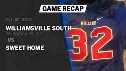 Recap: Williamsville South  vs. Sweet Home 2015