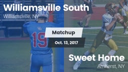 Matchup: Williamsville South vs. Sweet Home  2017