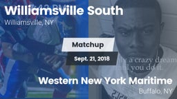 Matchup: Williamsville South vs. Western New York Maritime  2018