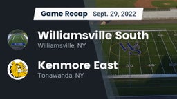 Recap: Williamsville South  vs. Kenmore East  2022